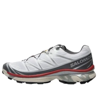 SALOMON x ATMOS XT-6 “White Castlerock Haute Red”