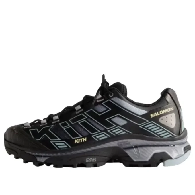 SALOMON x Kith XT-4K “Black Alloy Blue Fog”