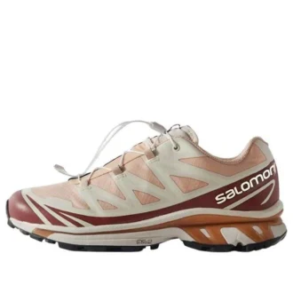 Salomon x Kith XT-6 Gore-Tex Crema Rosa Rosso