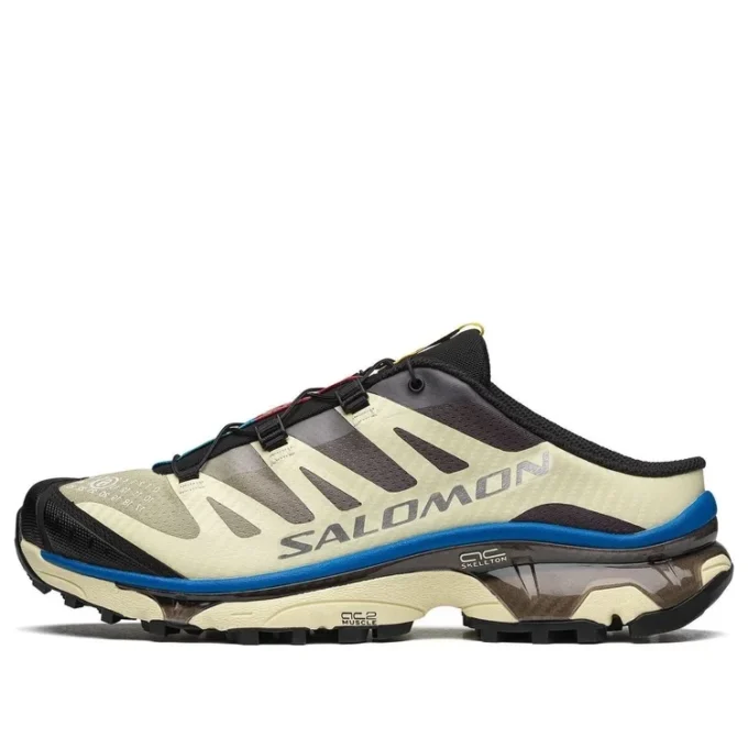 SALOMON x Maison Margiela XT-4 Mule “Transparent Yellow Lapis Blu”