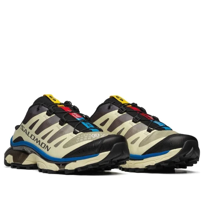 SALOMON x Maison Margiela XT-4 Mule “Transparent Yellow Lapis Blu”