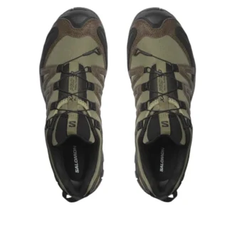 Salomon XA PRO 3D in pelle invecchiata “Dark Earth Black”