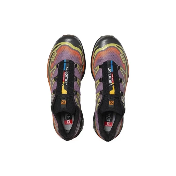 Salomon XT-6 Skyline “Grigio Arancione Viola”
